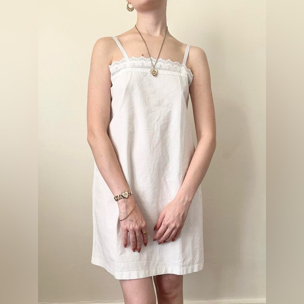 Antique Edwardian French Chemise
Pillowcase Nightgown Slip Dress